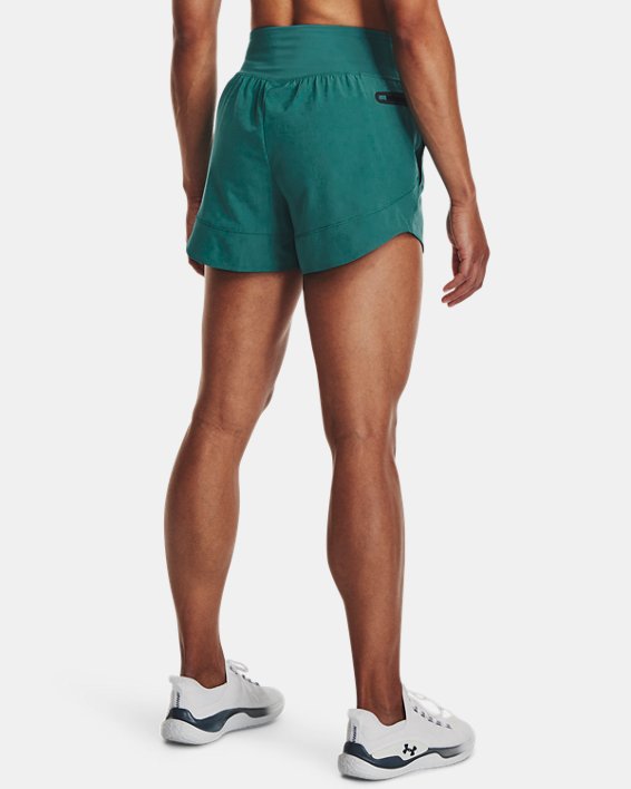 Women's UA SmartForm Flex Woven Shorts, Green, pdpMainDesktop image number 1